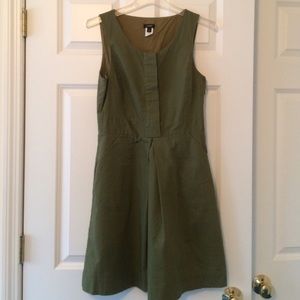 J. Crew Olive Green Dress